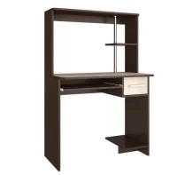 Стол компьютерный Дебют венге/лоредо