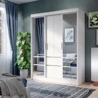 Шкаф-купе Симпл ШКК-06 белый