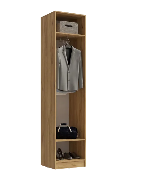 Пенал Роджина дуб крафт/графит