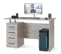 Компьютерный стол Кст-106.1 дуб юкон