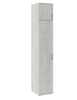 Пенал бельевой Ева NEW дуб крафт белый Пенал бельевой Ева NEW дуб крафт белый