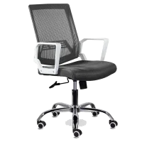 Кресло Квадро М-807 White серый