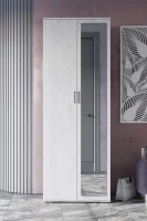 Шкаф Соло-4 (Нельсон ШК-04) дуб крафт белый