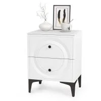 Тумба прикроватная Валенсия 13.291 белый шагрень