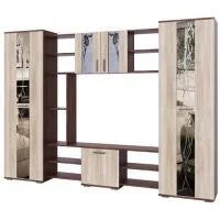 Гостиная Прага ясень шимо темный/ясень шимо светлый