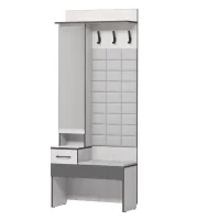 Прихожая Эльза №1 ясень анкор светлый