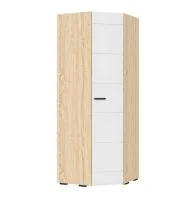 Шкаф угловой Либерти ШК-05 780 дуб сонома/белый глянец