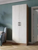 Шкаф Вегас 800 дуб крафт табачный/дуб крафт белый