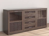 Комодино Кэт-4 венге/caiman темный