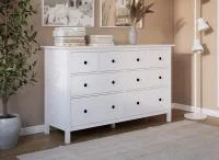 Комод 8 ящиков Кымор белый