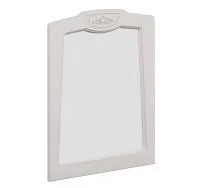 Зеркало Александрина белый глянец