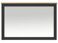 Зеркало Лофт LUS/90 дуб вотан/черный