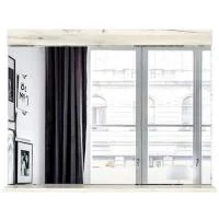 Зеркало Соната ЗС-900 дуб крафт белый/антрацит