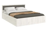 Кровать Фиеста New с подъемным механизмом 160х200 графит/дуб крафт белый
