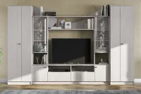 Гостиная МГС-8 ясень анкор светлый