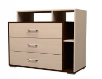 Комод Юнона универсал венге/дуб молочный