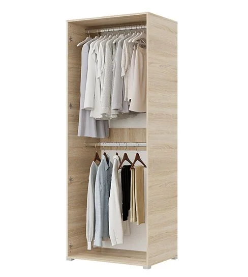 Шкаф 2-х створчатый Бостон 900 дуб крафт золотой