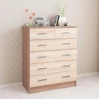 Комод Катрин-5 ясень шимо/дуб сонома