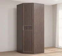 Шкаф угловой Кэт-4 венге/caiman темный