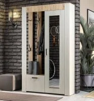 Прихожая Франк крафт/ясень белый