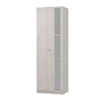 Шкаф двухстворчатый Зарина ШК-01 ясень белый