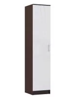 Пенал Женева венге/белый глянец