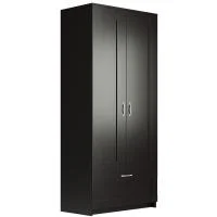 Шкаф комбинированный Сириус 2 двери и 1 ящик венге