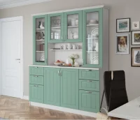 Буфет Прованс 016 бирюза