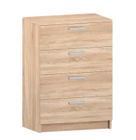 Комод с 4 ящиками 2.070 дуб сонома