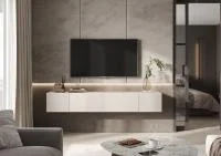 Подвесная тумба ТВ Оскар кашемир Подвесная тумба ТВ Оскар кашемир