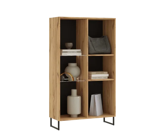 Шкаф-стекло Нэнси LOFT дуб крафт