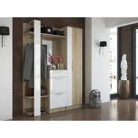 Прихожая Мартина дуб сонома/белый