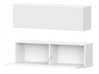 Шкаф навесной Токио белый текстурный Шкаф навесной Токио белый текстурный