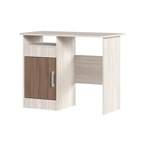 Стол компьютерный №4 ясень шимо темный/ясень шимо светлый