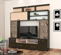 Центральная секция Оскар-18 ОГЦС-2 венге/дуб молочный