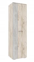 Шкаф Бостон ШК-600 дуб крафт серый/бетонный камень