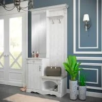 Прихожая Саша-15 белый/анкор светлый