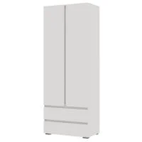 Шкаф 2-х створчатый Хелен ШК-01 белый