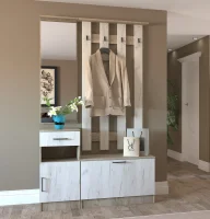 Прихожая Машенька 1,2 ясень шимо темный/шимо светлый