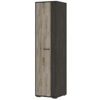 Шкаф Эдинбург ШК-01 железный камень/дуб крафт серый