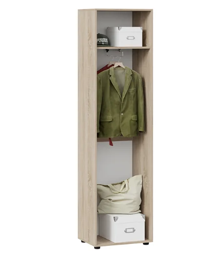 Шкаф Витра тип 1 дуб сонома/белый ясень