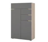 Комод Анталия дуб сонома/графит софт