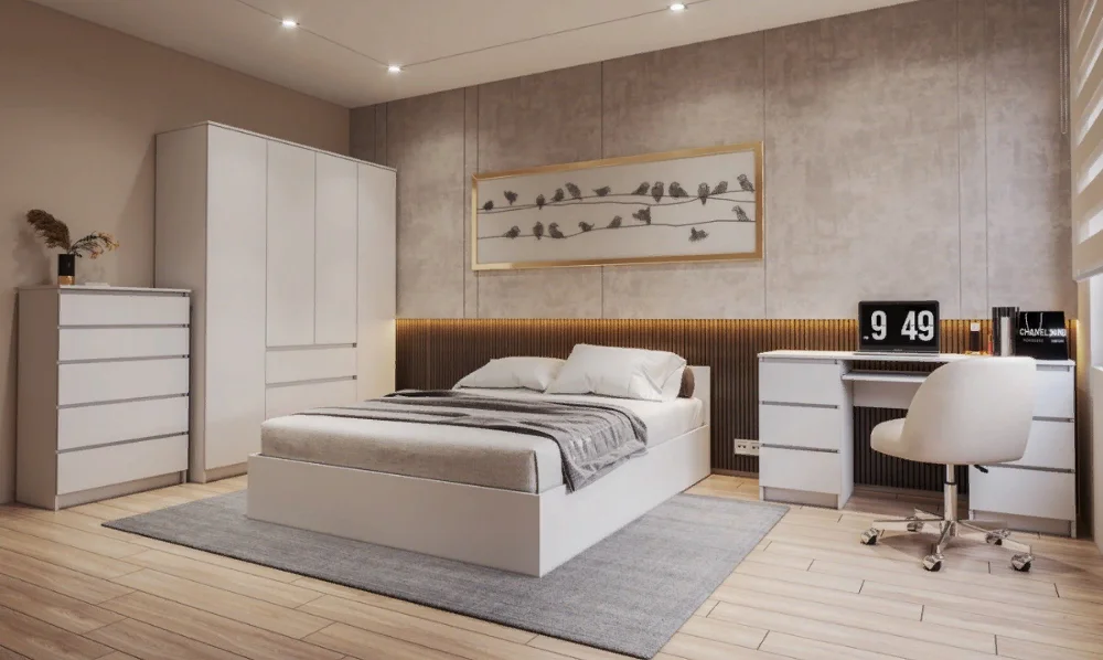 Модульная мебель Мори, цвет белый Модульная мебель Мори, цвет белый