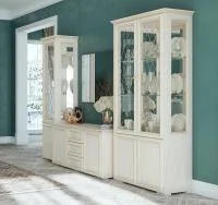 Модульная гостиная Парма сандал светлый