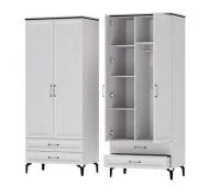 Шкаф Шарм ШК-2 ясень анкор светлый/рамка