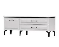 Тумба под телевизор Шарм Т-2 ясень анкор светлый/рамка