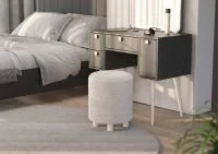 Банкетка 6-5137 Марта светло-серая