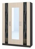 Шкаф 3-х дверный Эрика венге/дуб молочный