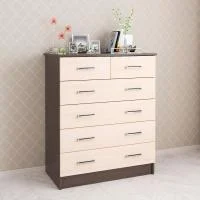 Комод Катрин-5 венге/дуб молочный
