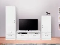 Гостиная Сонома-3 белый